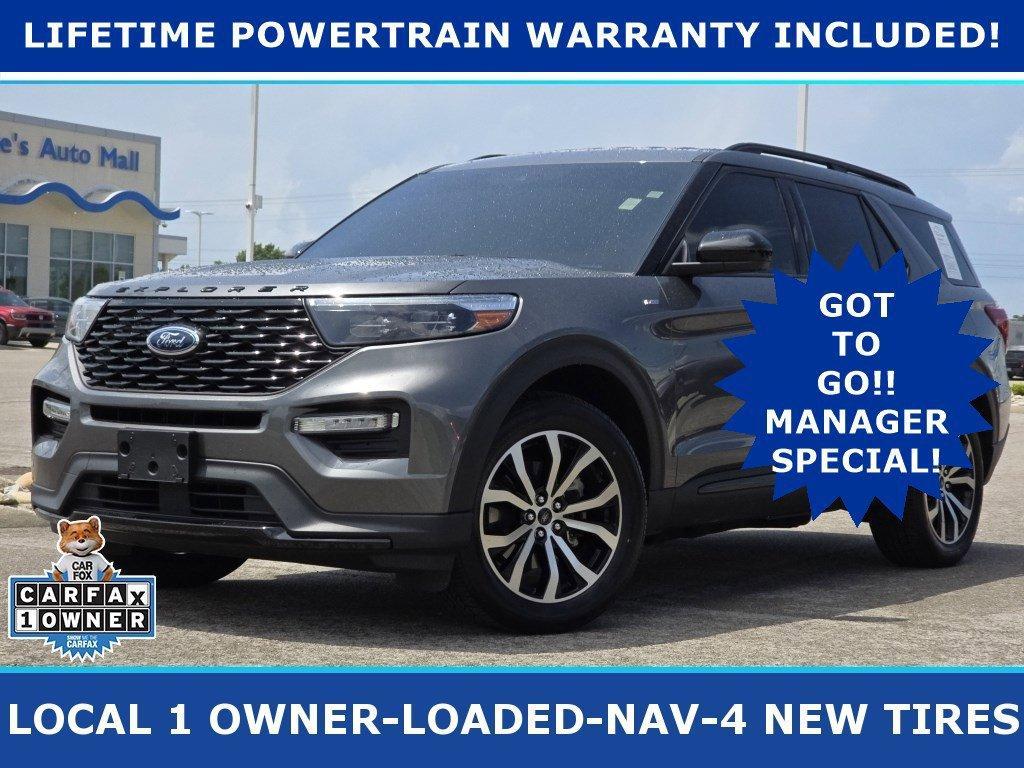 used 2023 Ford Explorer car, priced at $34,090