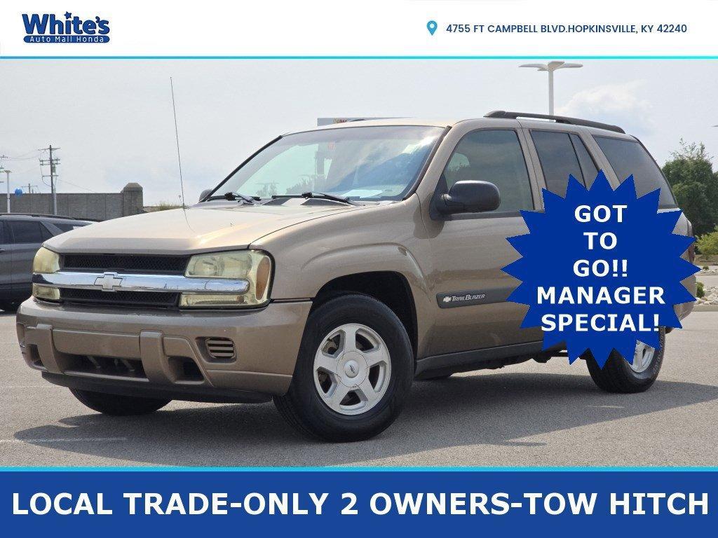 used 2003 Chevrolet TrailBlazer car, priced at $1,880