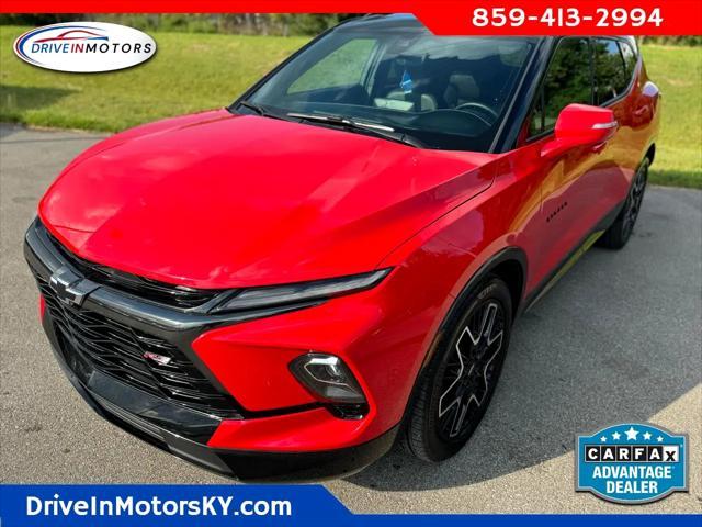 used 2023 Chevrolet Blazer car, priced at $33,490