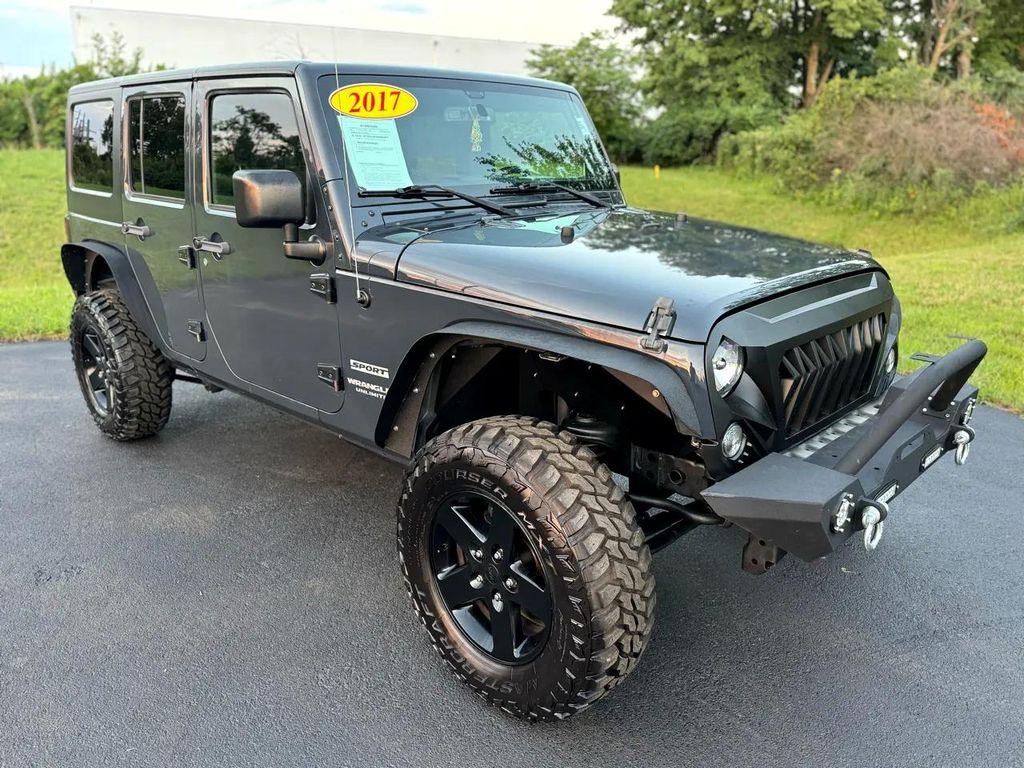 used 2017 Jeep Wrangler Unlimited car, priced at $18,940