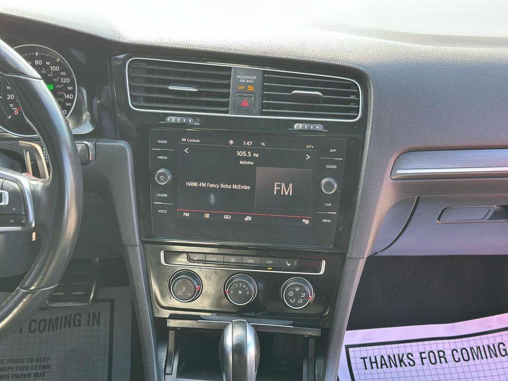 used 2020 Volkswagen Golf GTI car, priced at $20,490