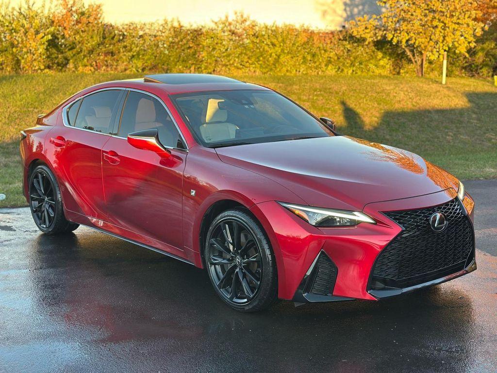 used 2021 Lexus IS 350 car, priced at $38,490