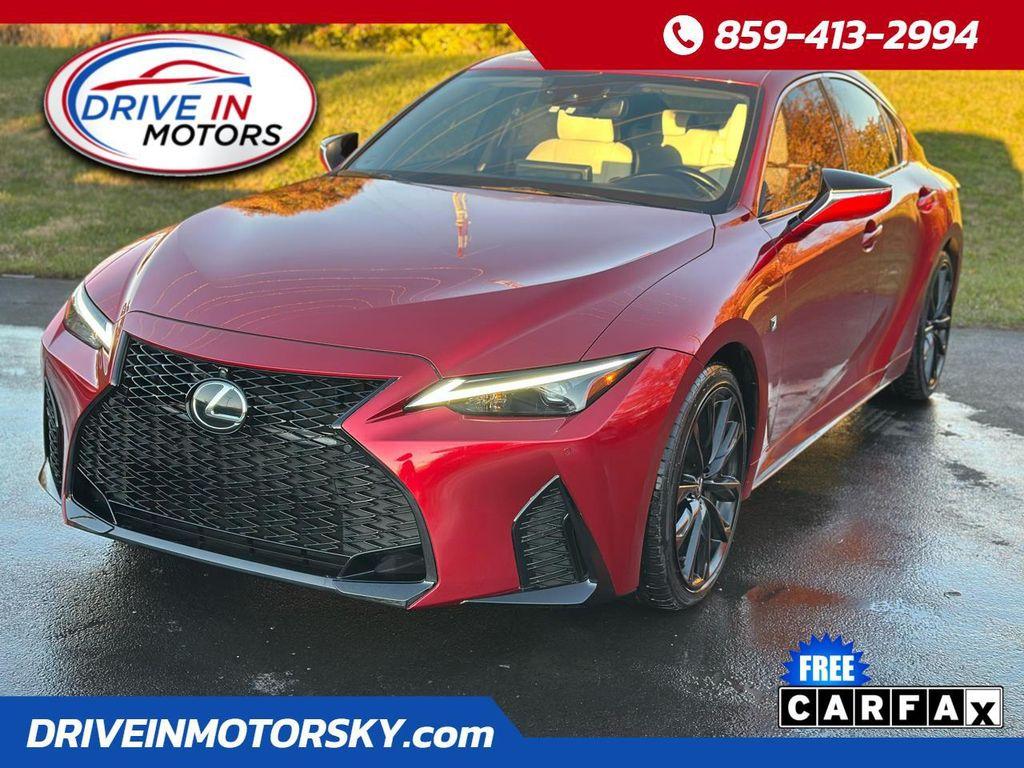 used 2021 Lexus IS 350 car, priced at $38,490