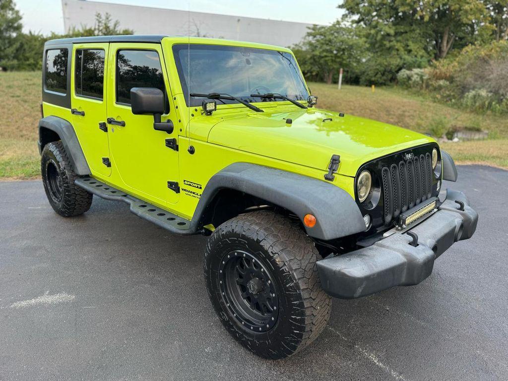 used 2016 Jeep Wrangler Unlimited car, priced at $16,490