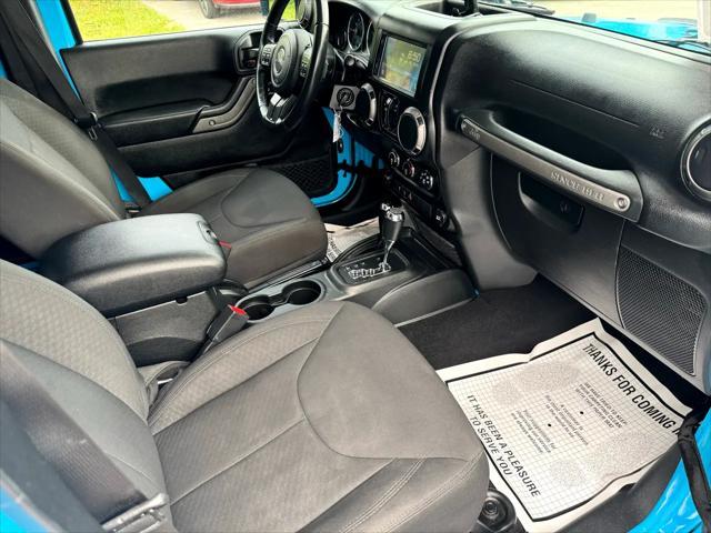 used 2017 Jeep Wrangler Unlimited car, priced at $20,460