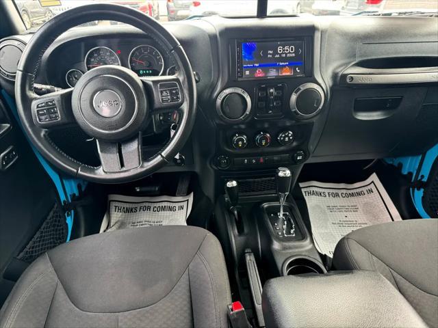 used 2017 Jeep Wrangler Unlimited car, priced at $20,460