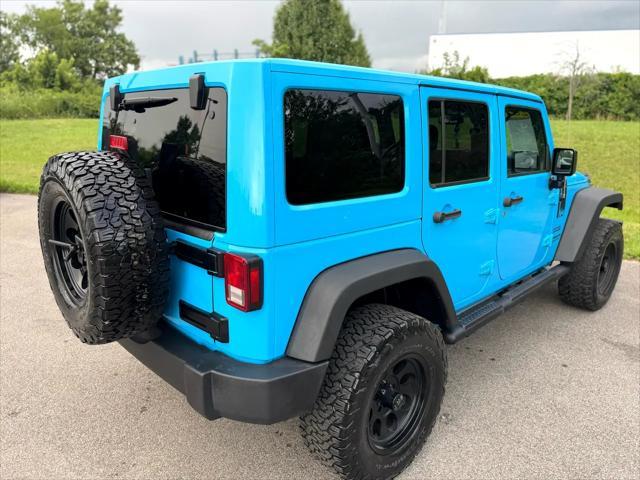 used 2017 Jeep Wrangler Unlimited car, priced at $20,460