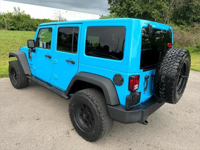 used 2017 Jeep Wrangler Unlimited car, priced at $20,460