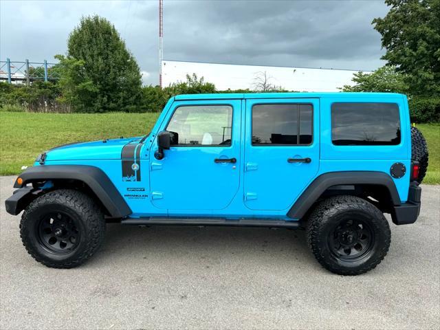 used 2017 Jeep Wrangler Unlimited car, priced at $20,460
