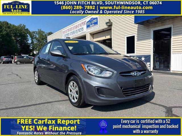 used 2012 Hyundai Accent car, priced at $6,495