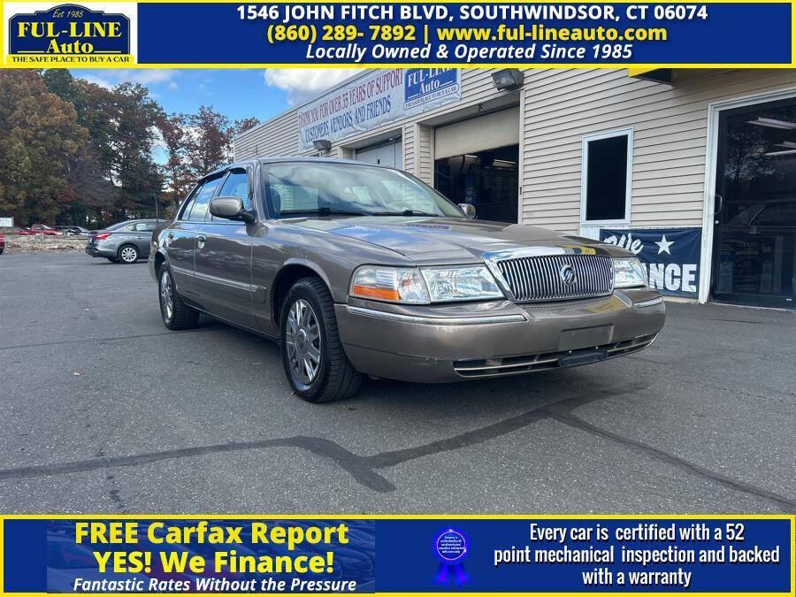 used 2005 Mercury Grand Marquis car, priced at $5,995