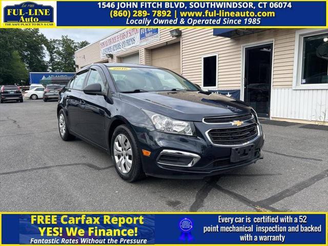 used 2016 Chevrolet Cruze Limited car, priced at $10,295