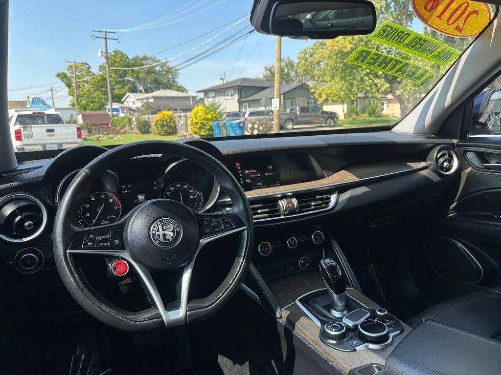 used 2018 Alfa Romeo Stelvio car, priced at $13,998