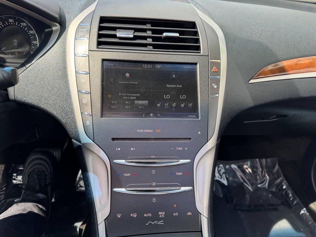 used 2016 Lincoln MKZ car, priced at $9,998