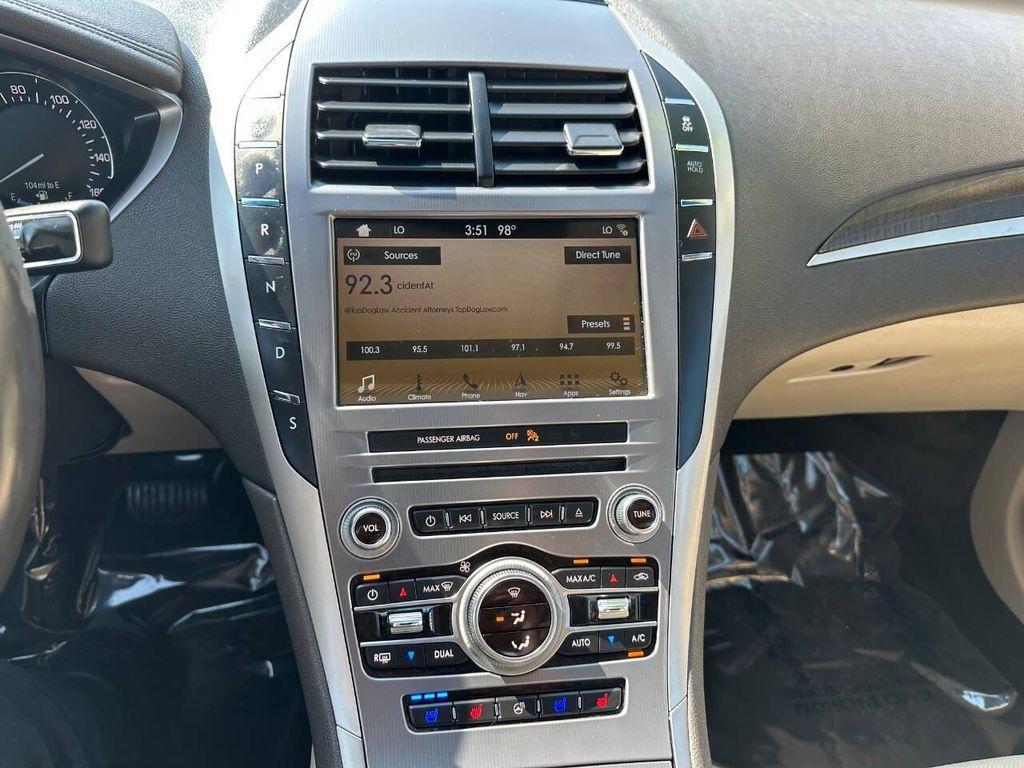 used 2017 Lincoln MKZ car, priced at $10,998