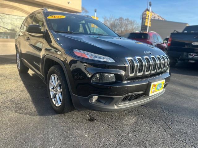 used 2015 Jeep Cherokee car, priced at $8,998