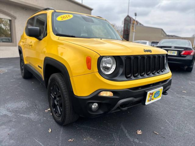 used 2018 Jeep Renegade car, priced at $9,998