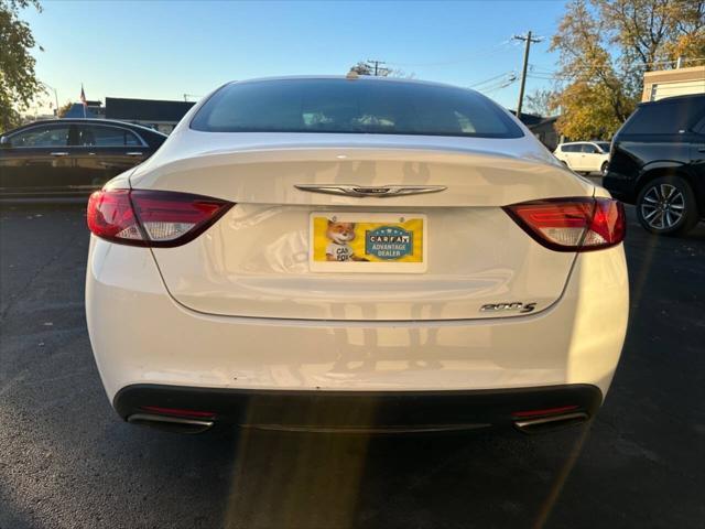 used 2015 Chrysler 200 car, priced at $7,998