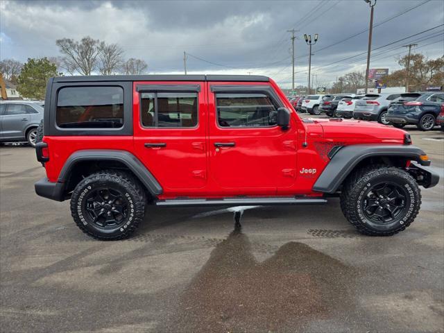 used 2018 Jeep Wrangler Unlimited car, priced at $23,995