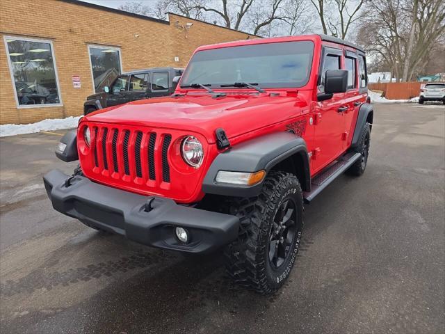 used 2018 Jeep Wrangler Unlimited car, priced at $23,995