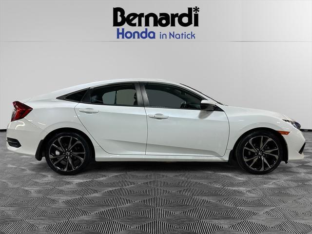 used 2021 Honda Civic car, priced at $22,100