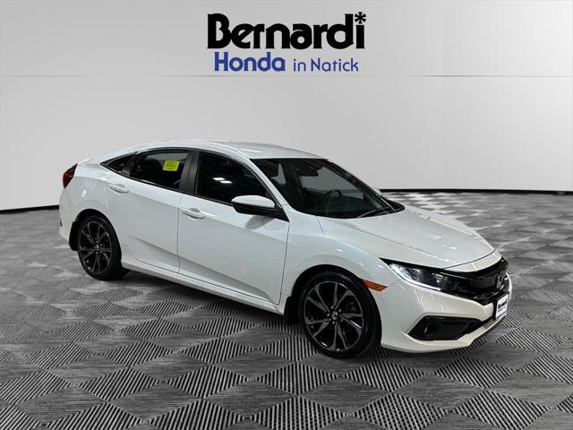 used 2021 Honda Civic car, priced at $22,100