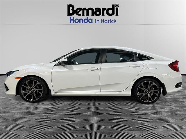 used 2021 Honda Civic car, priced at $22,100