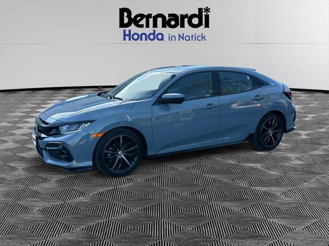 used 2021 Honda Civic car, priced at $22,750