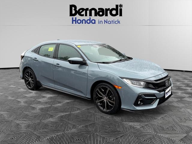 used 2021 Honda Civic car, priced at $22,750