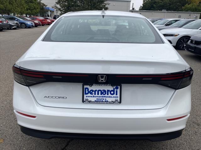 new 2024 Honda Accord car, priced at $31,460