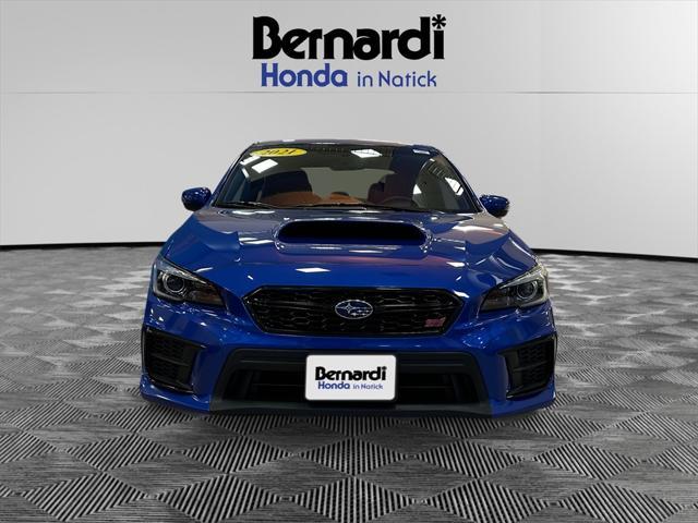 used 2021 Subaru WRX STI car, priced at $34,000