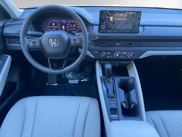 new 2025 Honda Accord car, priced at $28,215