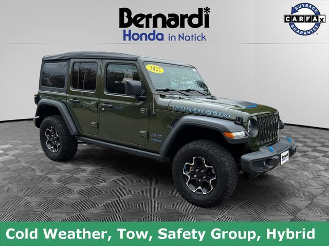 used 2022 Jeep Wrangler Unlimited car, priced at $34,500