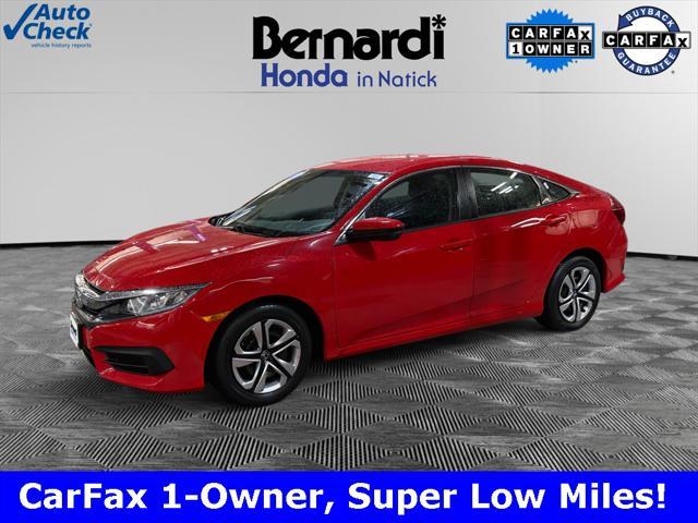 used 2018 Honda Civic car, priced at $18,500