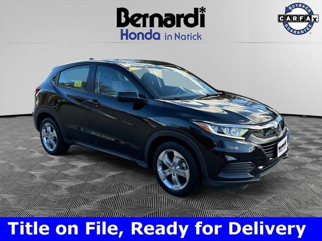 used 2021 Honda HR-V car, priced at $20,500