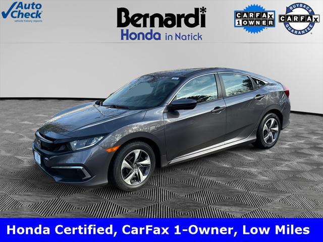 used 2020 Honda Civic car, priced at $19,500