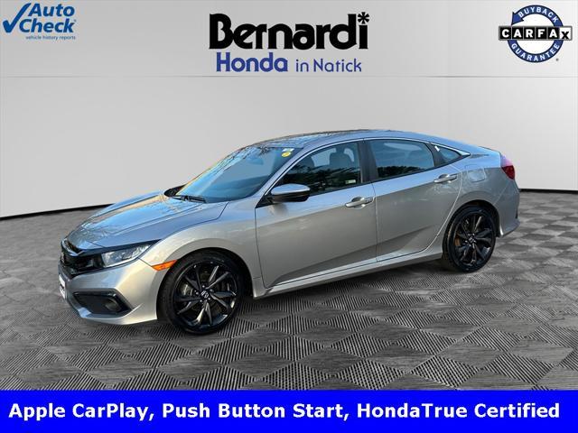 used 2020 Honda Civic car, priced at $21,250