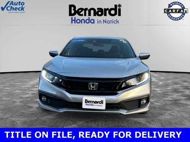 used 2020 Honda Civic car, priced at $21,250