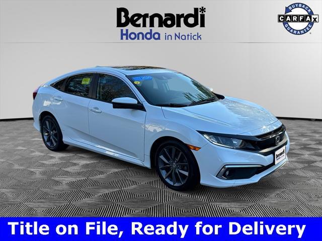 used 2020 Honda Civic car, priced at $19,000