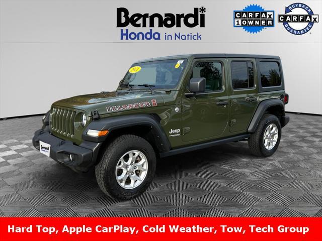 used 2021 Jeep Wrangler Unlimited car, priced at $31,000