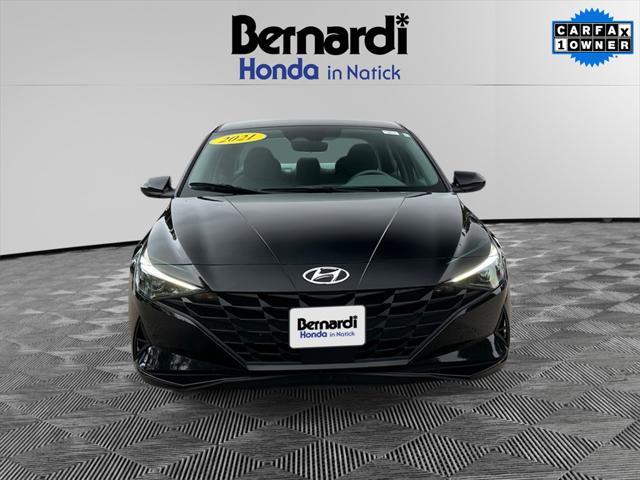 used 2021 Hyundai Elantra car, priced at $17,500