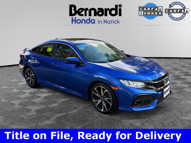 used 2018 Honda Civic car, priced at $18,750