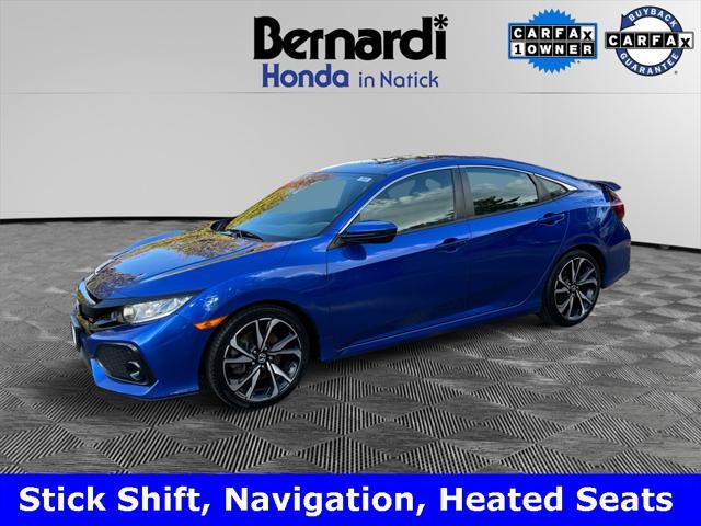 used 2018 Honda Civic car, priced at $18,750