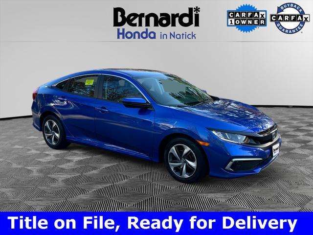 used 2021 Honda Civic car, priced at $20,500