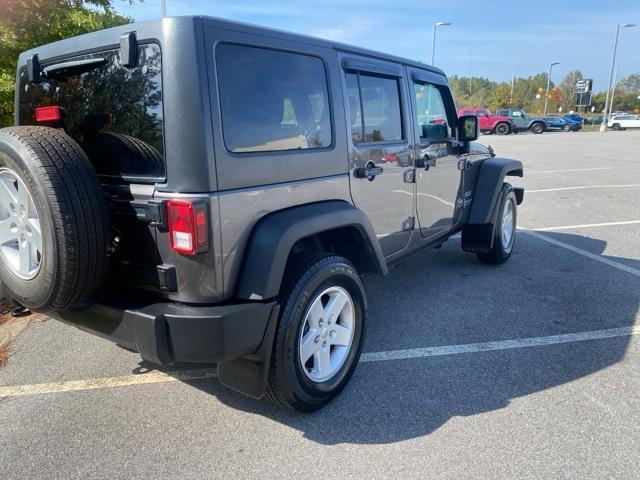 used 2017 Jeep Wrangler Unlimited car, priced at $27,381