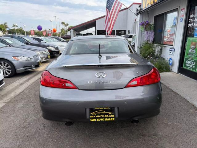 used 2012 INFINITI G37 car, priced at $11,999