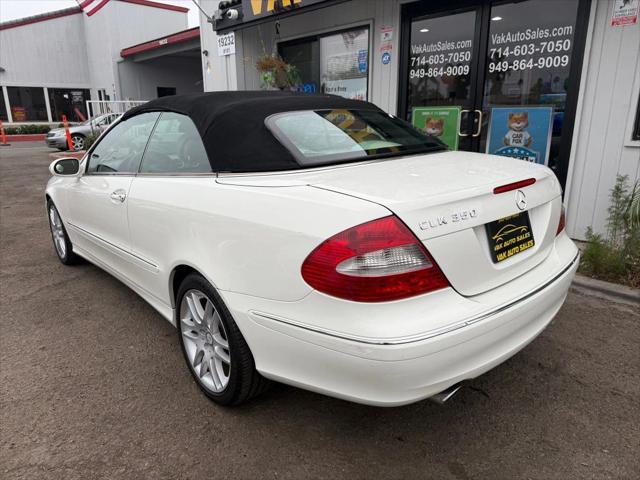 used 2008 Mercedes-Benz CLK-Class car, priced at $10,999