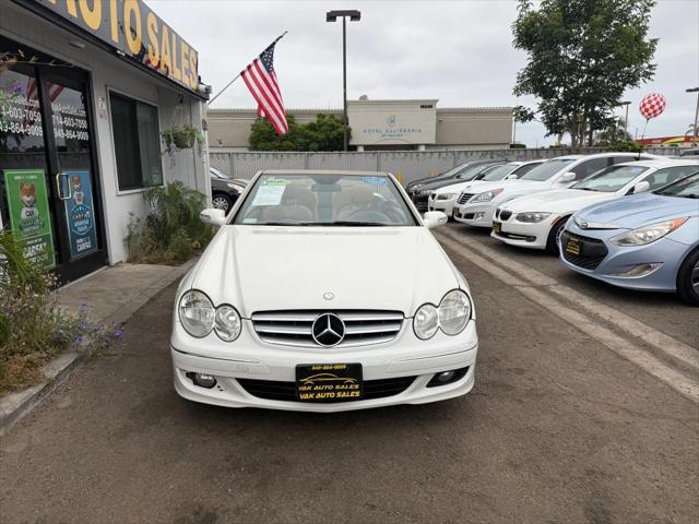 used 2008 Mercedes-Benz CLK-Class car, priced at $10,999