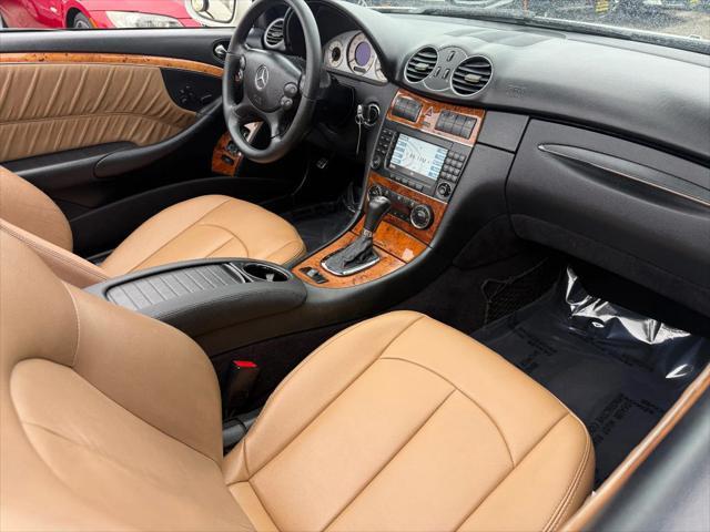 used 2008 Mercedes-Benz CLK-Class car, priced at $10,999