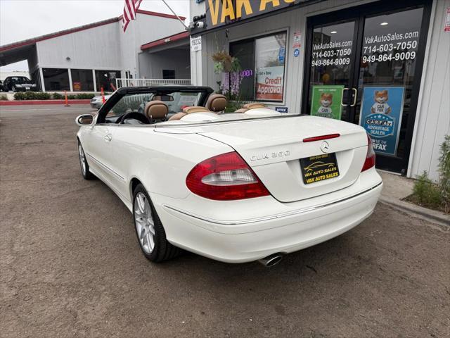 used 2008 Mercedes-Benz CLK-Class car, priced at $10,999